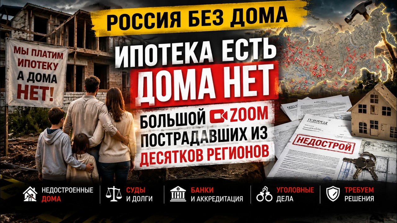Россия без дома: большое расследование обманутых участников ИЖС