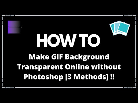 How to Make GIF Background Transparent Online without Photoshop