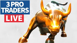 Join 3 Pro Traders Make (& Lose) Money💰, Day Trading - March 19, 2021