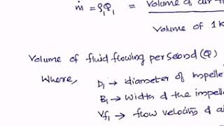 CENTRIFUGAL COMPRESSOR: PART 3 : IMPELLER WIDTH, ISOMETRIC Eff, D.o.R, SLIP