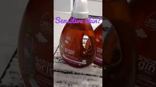 Botanical Origin Laundry Detergent for sensitive skin. No more itchy skin. #laundry #sensitive