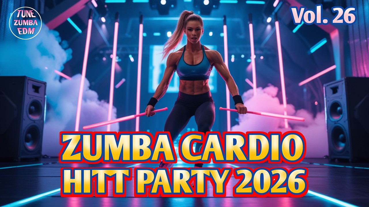 💪🔥56 Min Best Workout Music 2026 | Fitness • Zumba • Gym Motivation Mix | Vol. 26