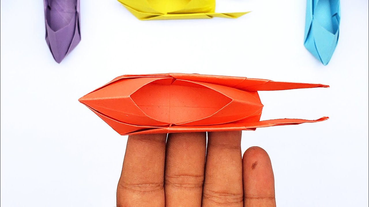 Handmade Unique Paper Boat Making Easy Origami Boat Making Without