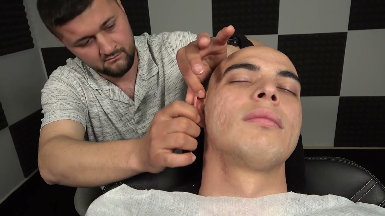 Deadpool Getting Massage From Turkish Barber | Head Massage | Face Massage | Back Massage