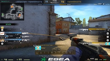 ESEA: 1v3 Clutch Ace