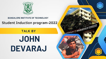 Student Induction program-2022 a Talk and Presentation by John Devaraj (International Artist)