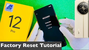 How To Factory Reset Realme 12 pro 5G ! Realme 12 Pro Forgot Pattern, Pin & Screen Lock 2024
