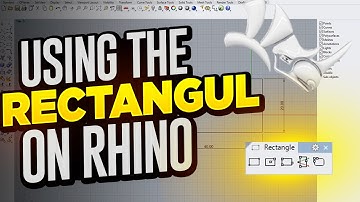 Using The Rectangular Tool On Rhino