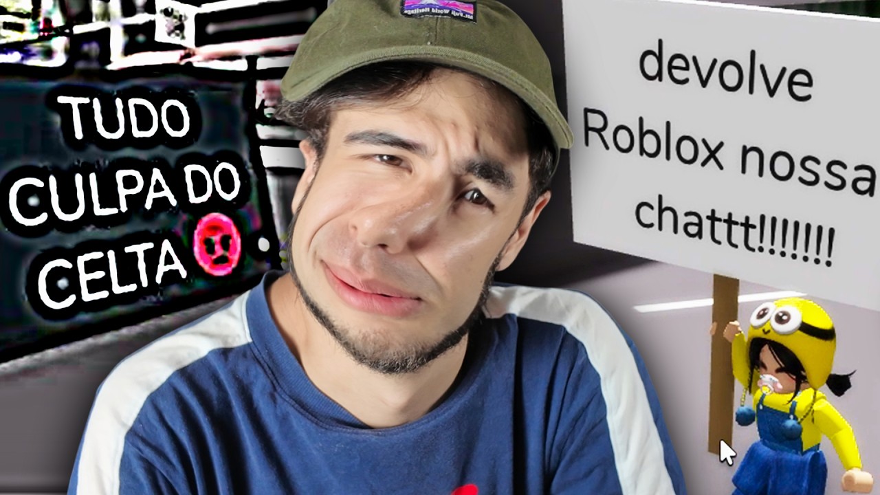 Entrei no roblox só pra ver A GREVE DAS CRIANÇAS
