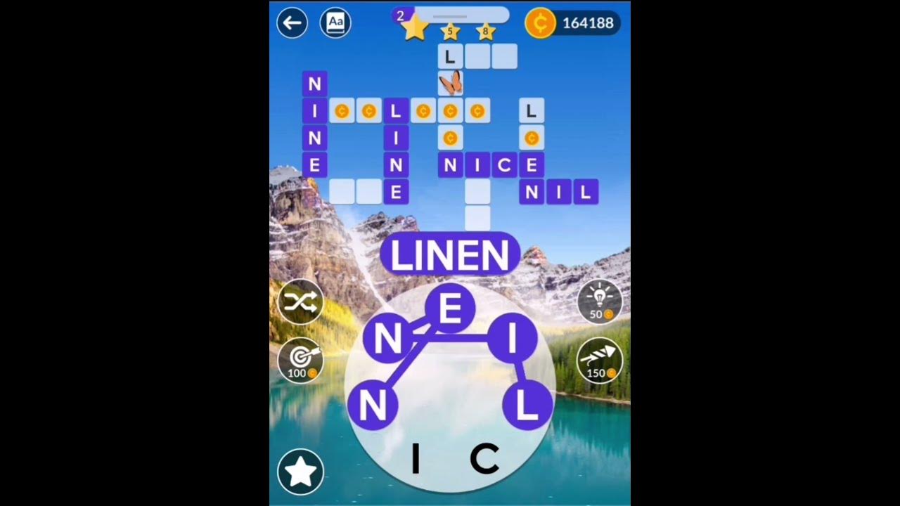 Wordscapes Daily Puzzle JUNE 02, 2023 gameplay Answers Solution