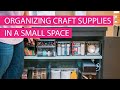 Great Craft Cabinet Organization Ideas for Small Spaces