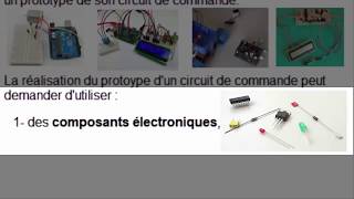 Réaliser le prototype d'un circuit de commande