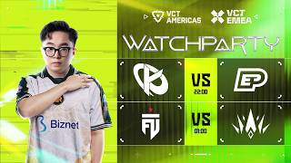 🔴KC vs. EP/FUT vs. BBL - VCT 2026: EMEA STAGE 2 | RRQ TUMI XEM VCT EMEA #vctwatchparty