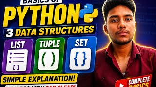 Python List vs Tuple vs Set | Complete Beginner Guide Hindi