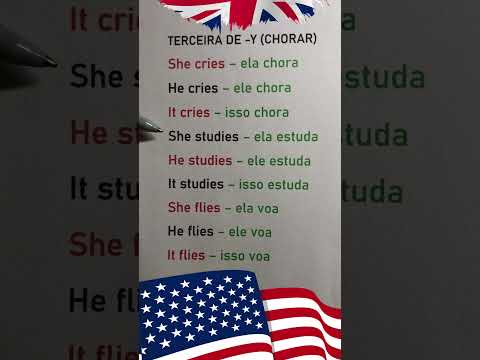 TERCEIRA DE  -Y  #falandoingles #inglêsonline #inglêsemcasa #falaringlês #inglésfácil #inglês