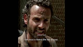 Rick Menace les Prisonnier VF || vf thewalkingdead edit andrewlincoln shorts