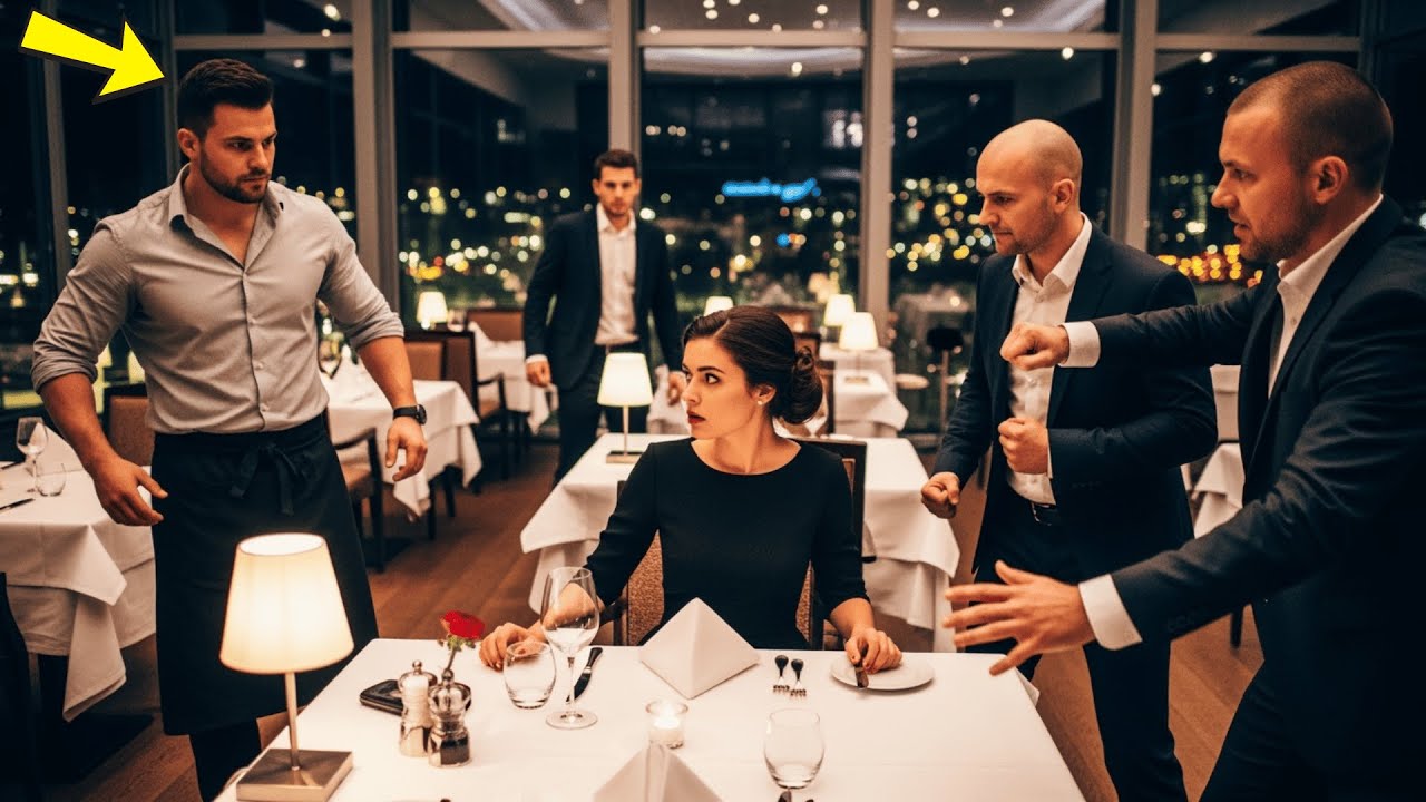 „LASST SIE IN RUHE“ Alleinerziehender Vater stoppte 3 Männer bei der CEO und sie sagte nicht „Danke“