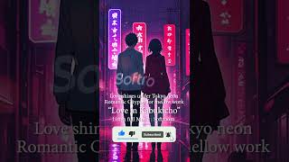 Love shines under Tokyo neon 💖Romantic Citypop for mellow work #CitypopLove #NeonTokyo #softroom