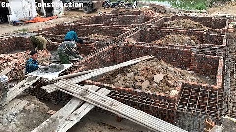 Construction Techniques For Building Solid House Foundations With Reinforced Concrete