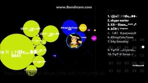 Agar.io// Win/Fail compilation #2