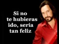 Marco Antonio Solis   Si no te huvieras ido karaoke