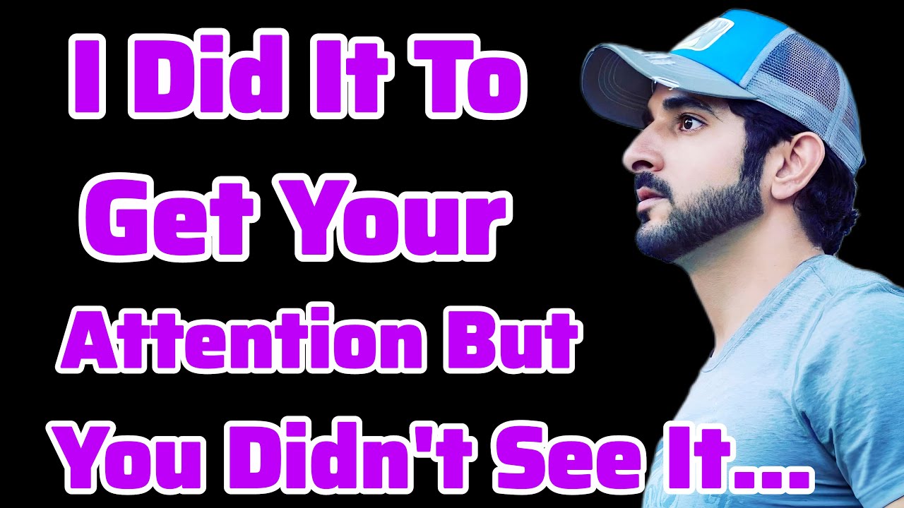 Я сделал это только для того, чтобы привлечь ваше внимание, но вы... | Шейх Хамдан | Фазза, принц...