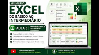 Aula 5 - Funções Estatísticas e Formatação Condicional