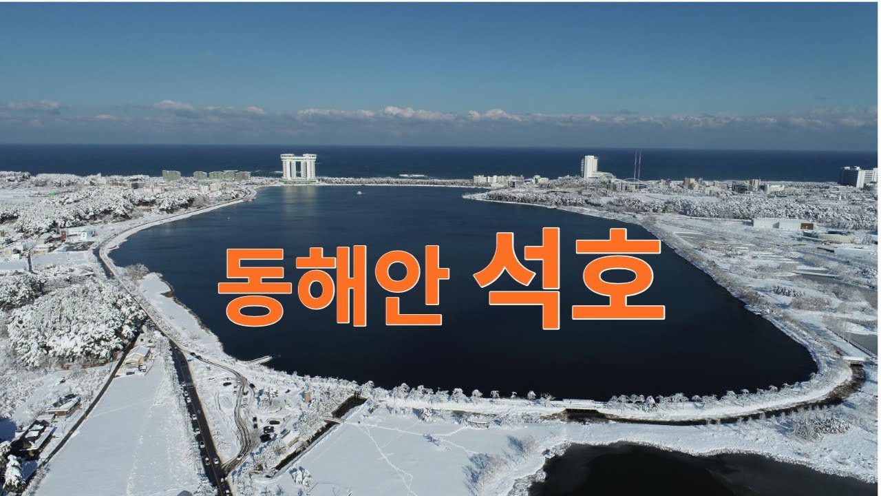동해안석호, 생물자원의 보고, 해양환경자산 - YouTube