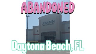 (THE TITLE LOOKS WACKY) Abandoned Joann's, Daytona Beach, FL.