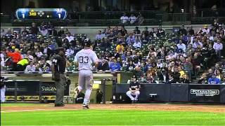 2012/10/01 Richard's first career homer