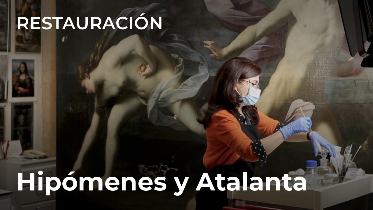 "La restauración de una obra maestra. Hipómenes y Atalanta, de Guido Reni"