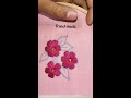 French knots Hand embroidery tutorial | Hand Embroidery | French knots | #shorts