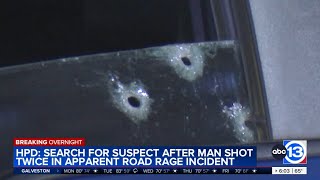 Man shot twice in suspected road rage incident along Gulf Freeway, HPD says