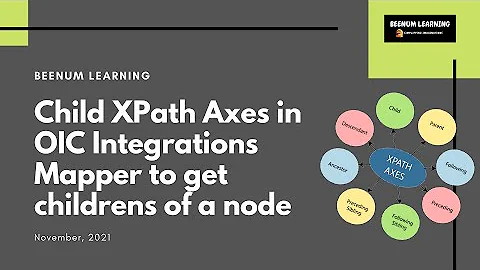 Child XPath Axes in OIC Integrations Mapper to get all children of a node | XSLT |Oracle Integration