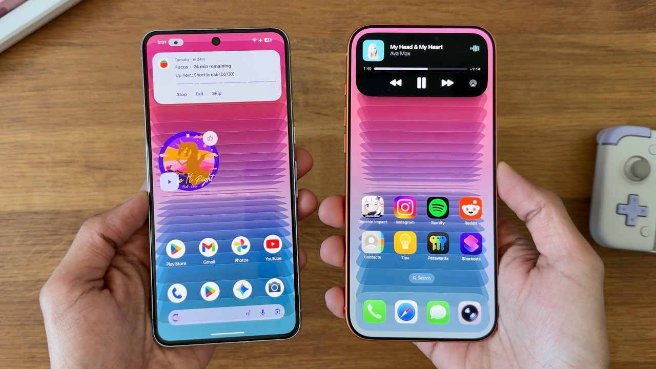 Google Android 17 vs iOS 26 - COMPARISON