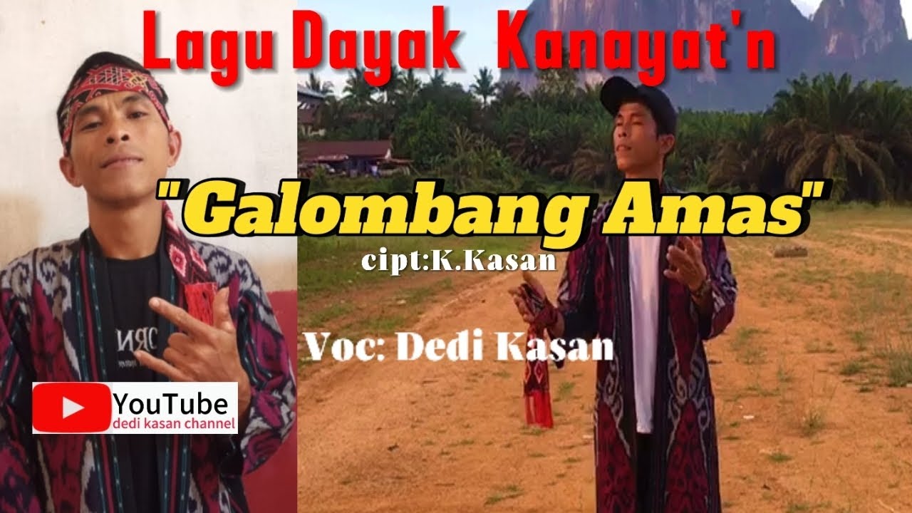 GALOMBANG AMAS. lagu Dayak Kanayat'n terbaru.