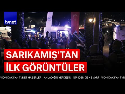 Son dakika! Sarıkamış'ta otelin tavanı çöktü, yaralılar var