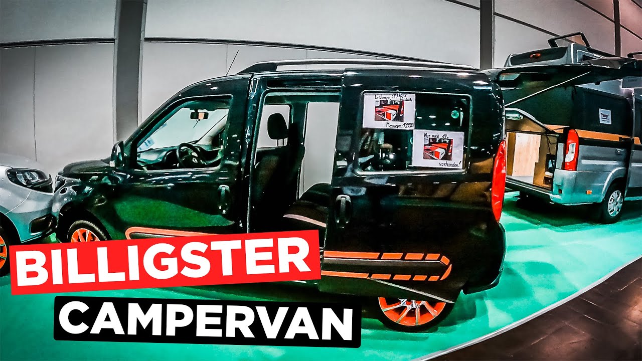 NUR 19.990€ CamperVan | Fiat Doblo Kombi inkl. Campingausbau | TC Leipzig 2021