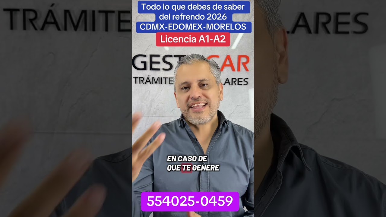 Todo lo que debes de saber de tu #auto en #cdmx #edomex y #morelos