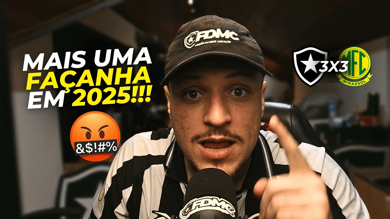 MAIS UMA FAÇANHA DO BOTAFOGO DE JOHN TEXTOR EM 2025! ONDE VAMOS PARAR?