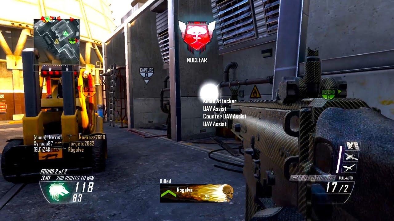 BO2 - SCAR-H Nuclear on Meltdown (Xbox BO2 Revived in 2023)