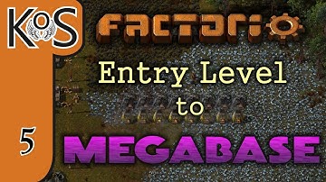 Factorio: Entry Level to Megabase Ep 5: SMELTING COLUMNS GREEN CIRCUITS - Tutorial Series Gameplay