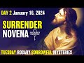Surrender Novena Day 2 Tuesday Rosary ᐧ Sorrowful Mysteries Rosary 💙 January 16, 2024