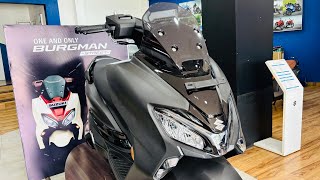 Suzuki Burgman Street 125 - Rs.1,31,896 (Ex Showroom Price)