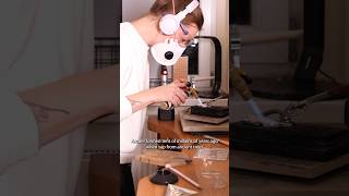 Crafting a magical Amber necklace in silver #silversmithing #art