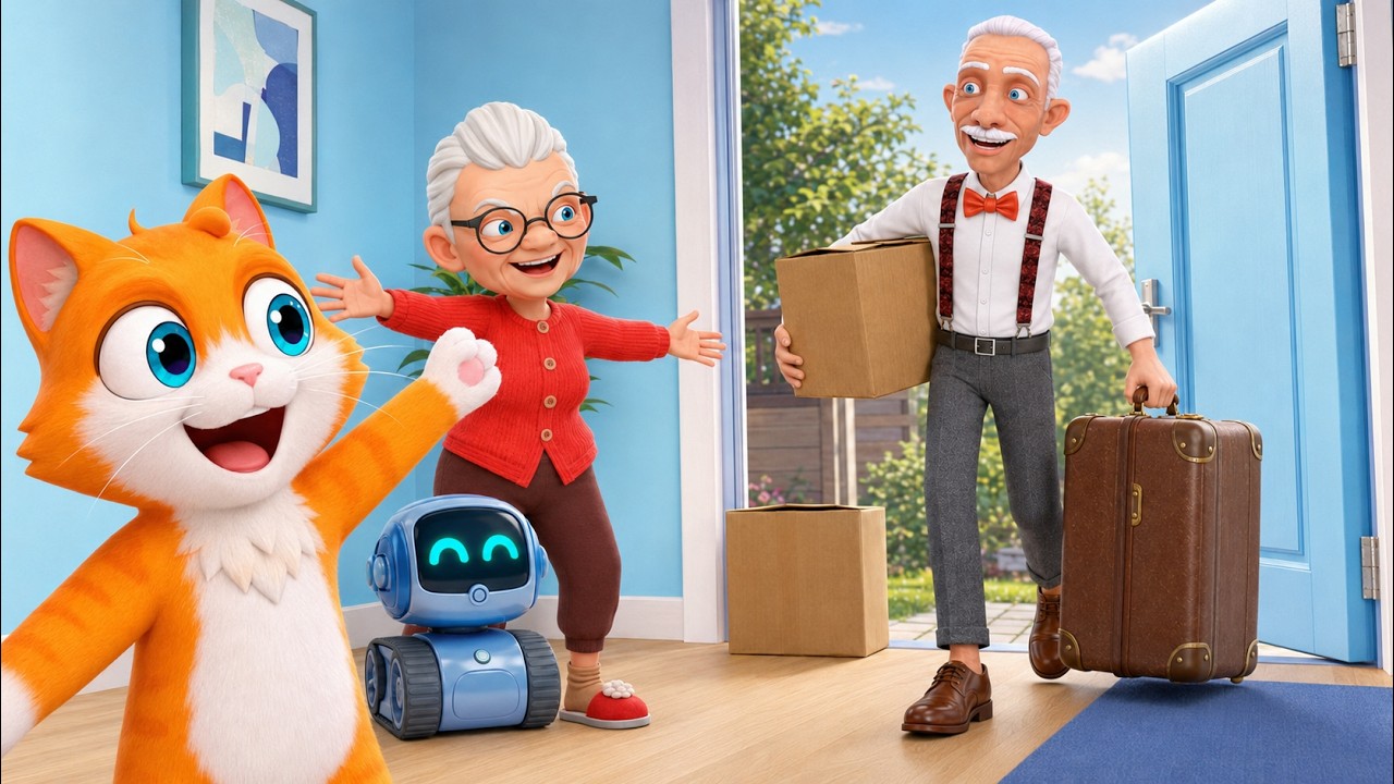 GRANDPA Moved In With US!