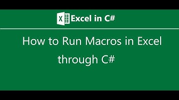 How to run macros in excel by C#