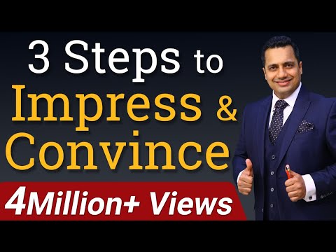 3 Steps to Impress and Convince Video In Hindi By Vivek Bindra