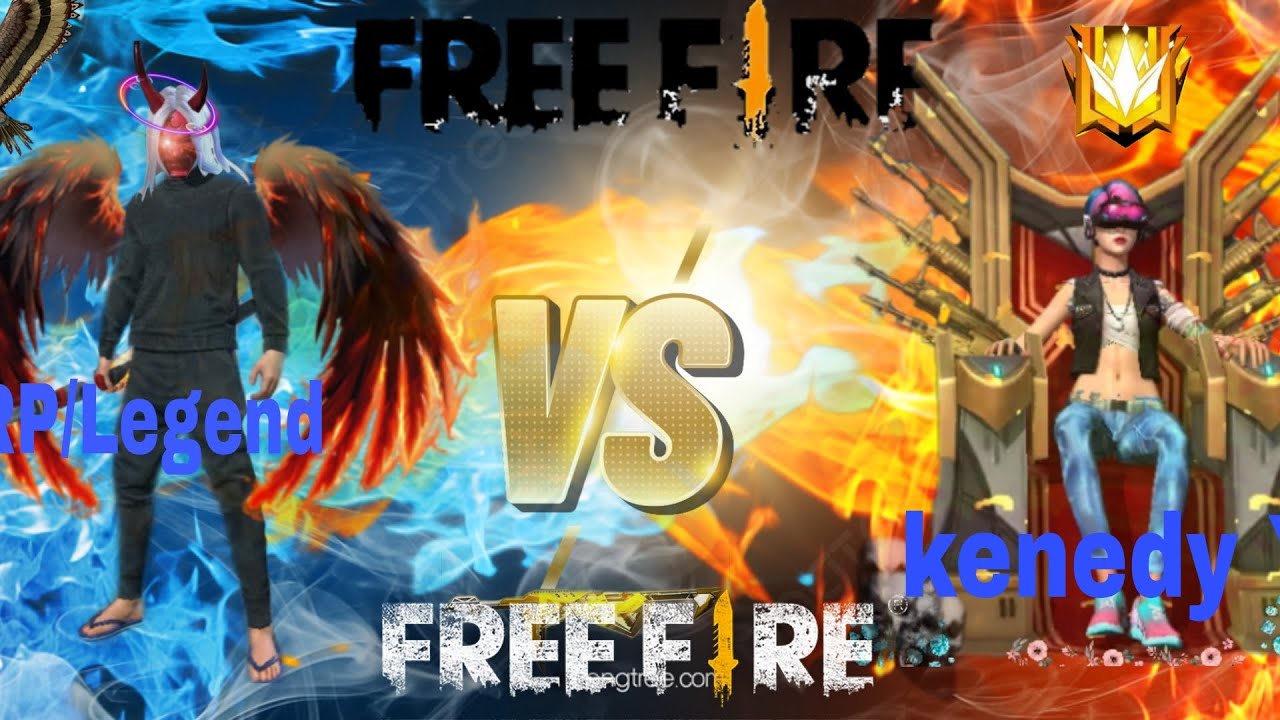 RP/Legend vs Kenedy Y Costom match 1vs1 garena free fire - YouTube