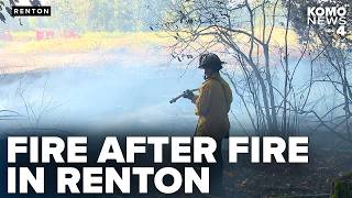 11 fires since June near Renton’s Shadow Hawk and Royal Hills apartments, officials say